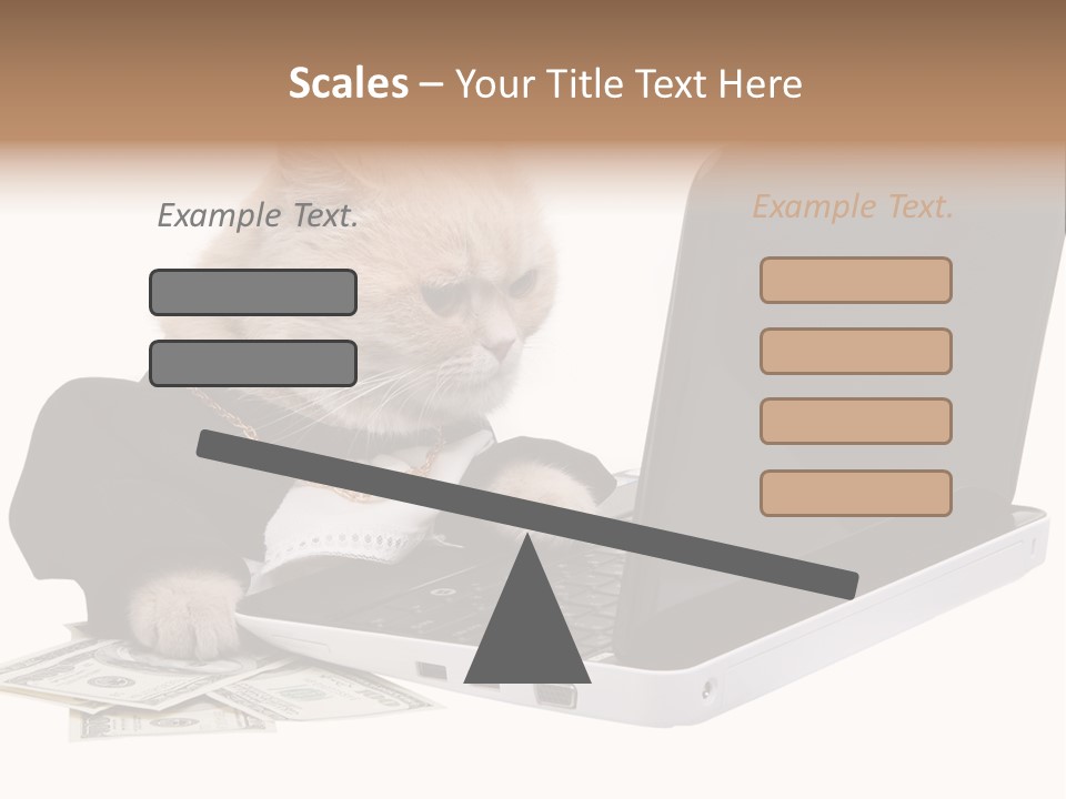 Dollar White Technology PowerPoint Template