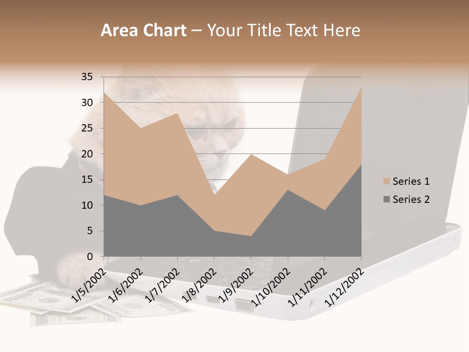 Dollar White Technology PowerPoint Template