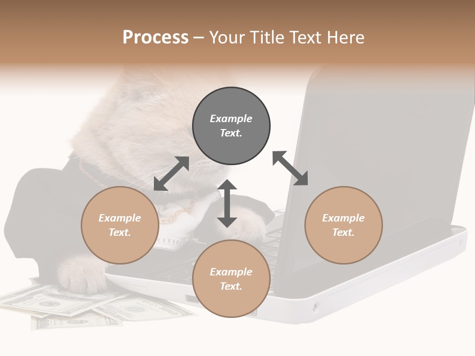 Dollar White Technology PowerPoint Template