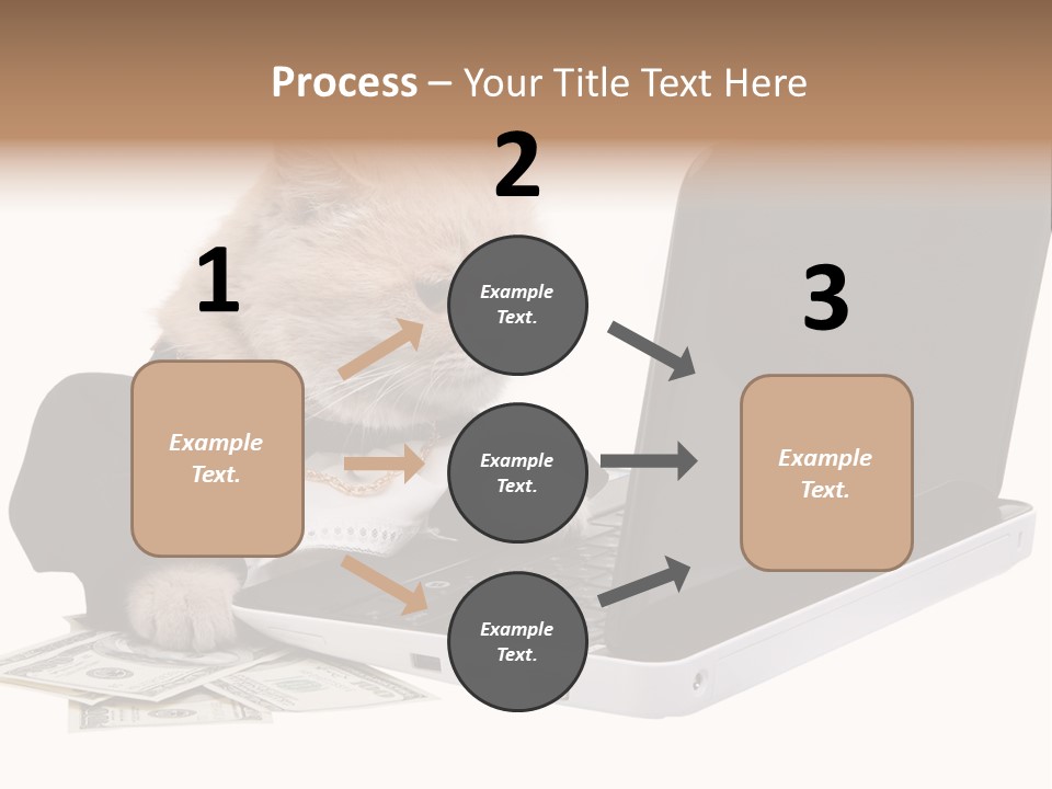 Dollar White Technology PowerPoint Template