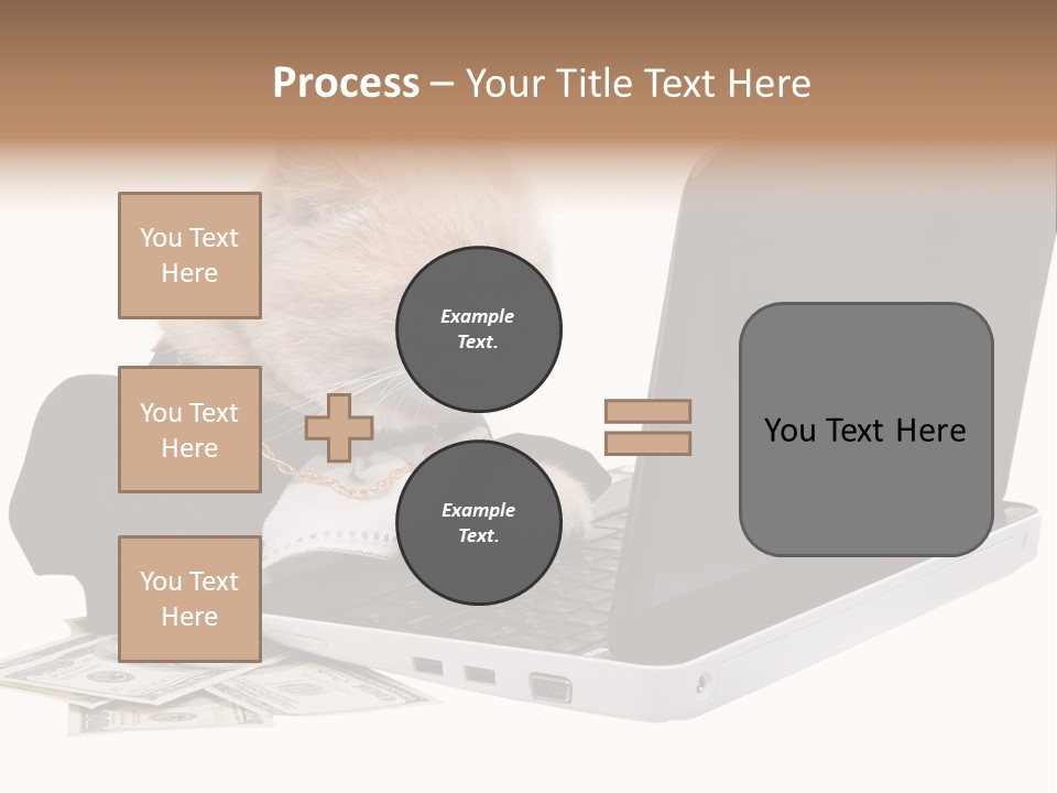 Dollar White Technology PowerPoint Template