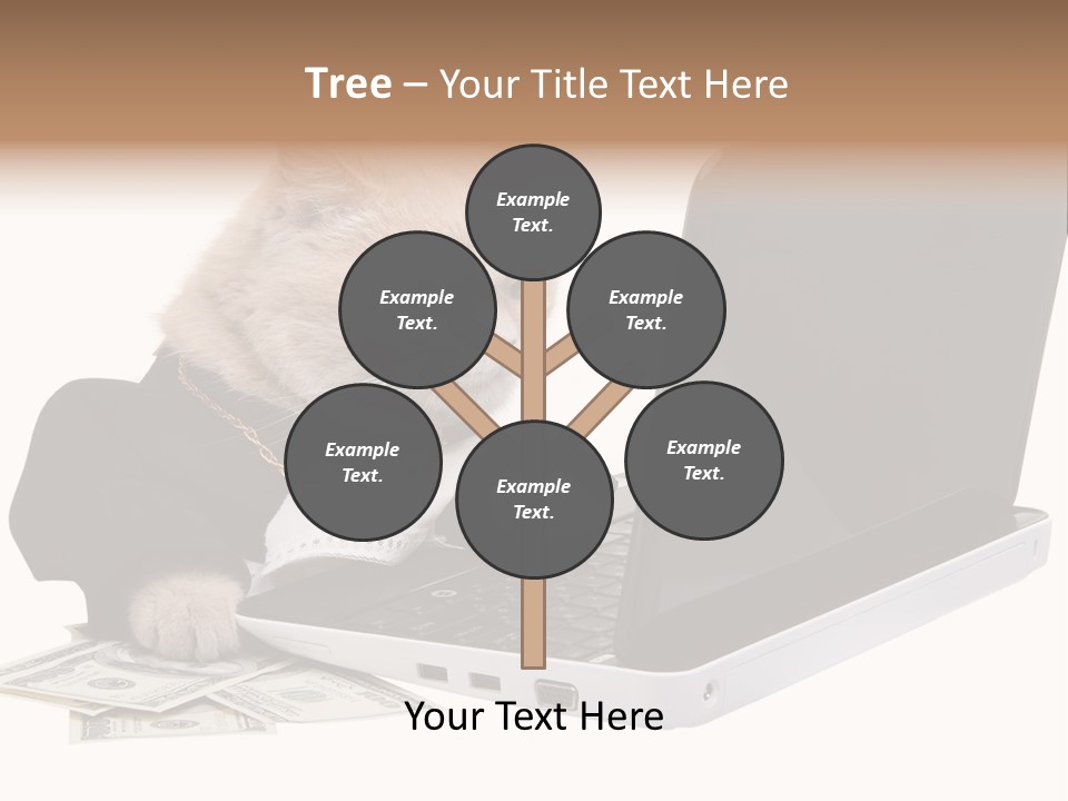 Dollar White Technology PowerPoint Template
