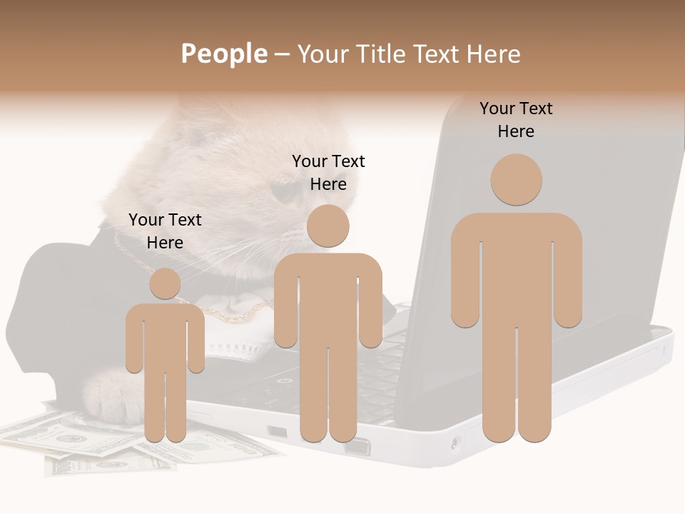 Dollar White Technology PowerPoint Template