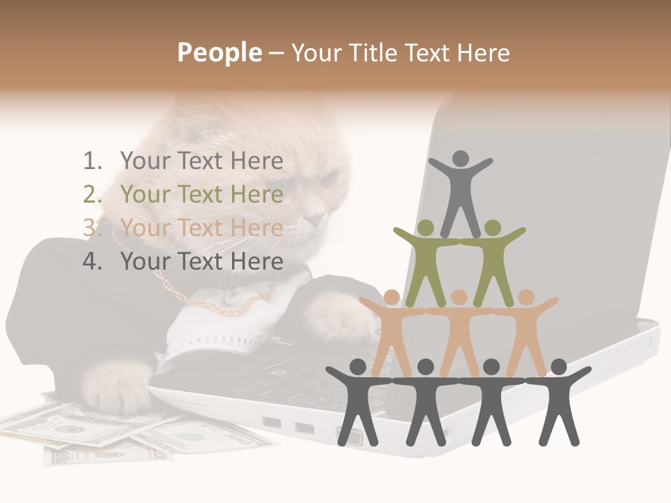 Dollar White Technology PowerPoint Template