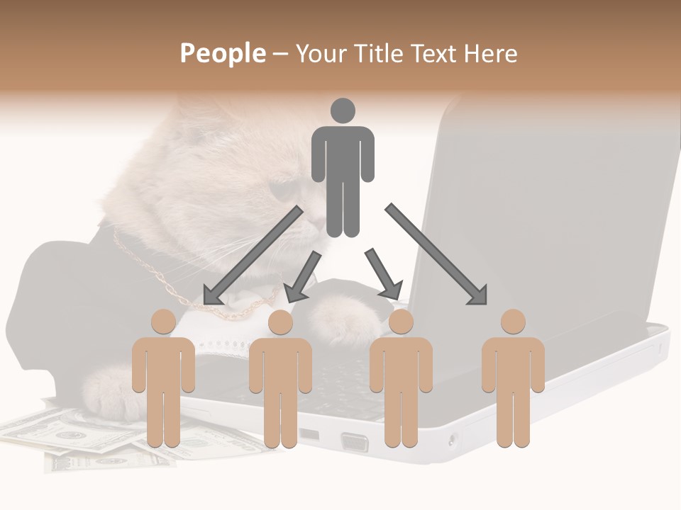 Dollar White Technology PowerPoint Template