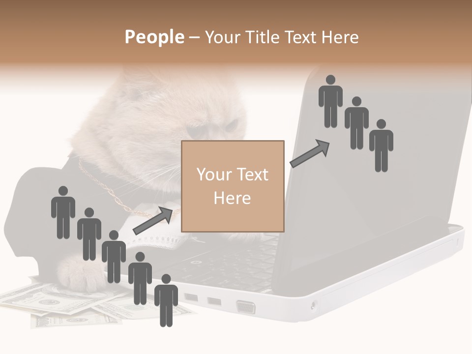 Dollar White Technology PowerPoint Template