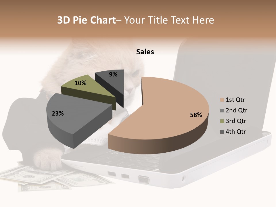 Dollar White Technology PowerPoint Template