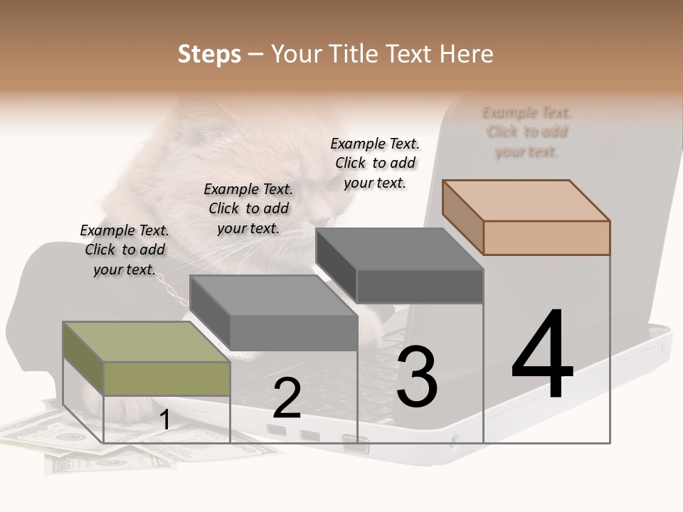 Dollar White Technology PowerPoint Template