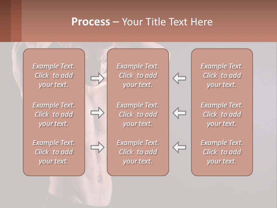 Gorgeous Muscular Torso PowerPoint Template