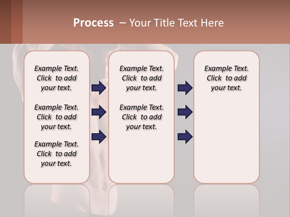 Gorgeous Muscular Torso PowerPoint Template