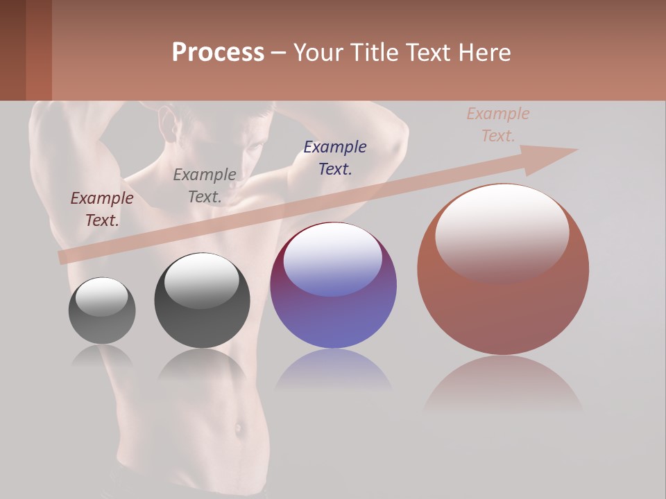 Gorgeous Muscular Torso PowerPoint Template