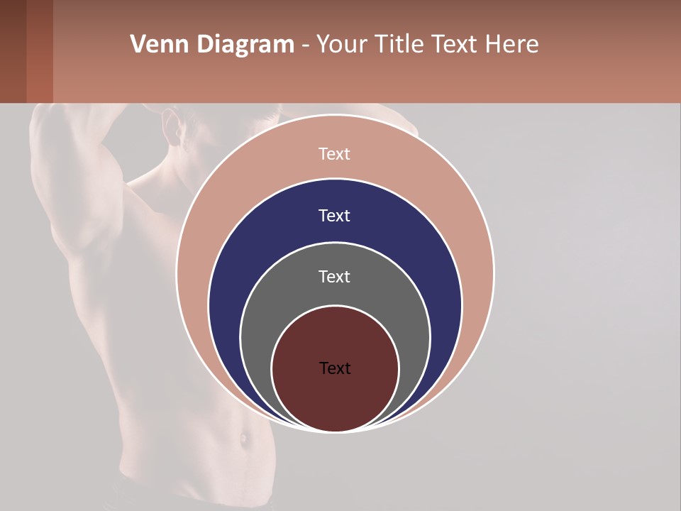 Gorgeous Muscular Torso PowerPoint Template