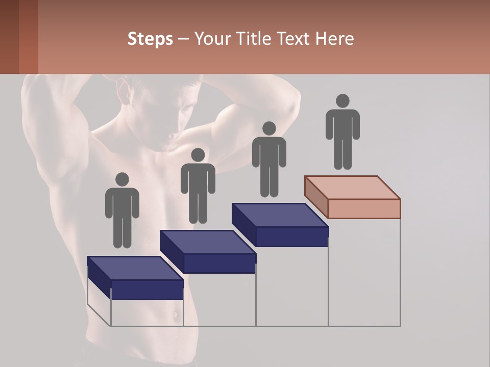 Gorgeous Muscular Torso PowerPoint Template