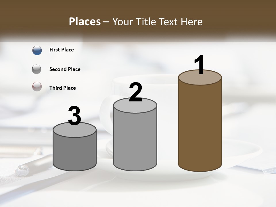 Drink Paper Business PowerPoint Template