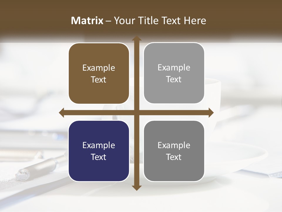 Drink Paper Business PowerPoint Template