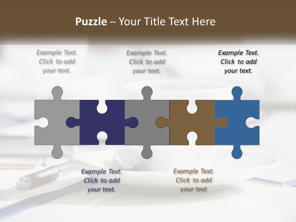 Drink Paper Business PowerPoint Template