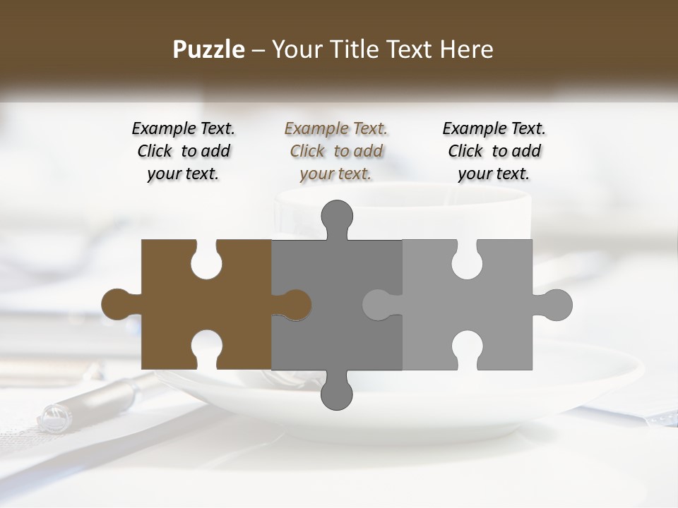 Drink Paper Business PowerPoint Template