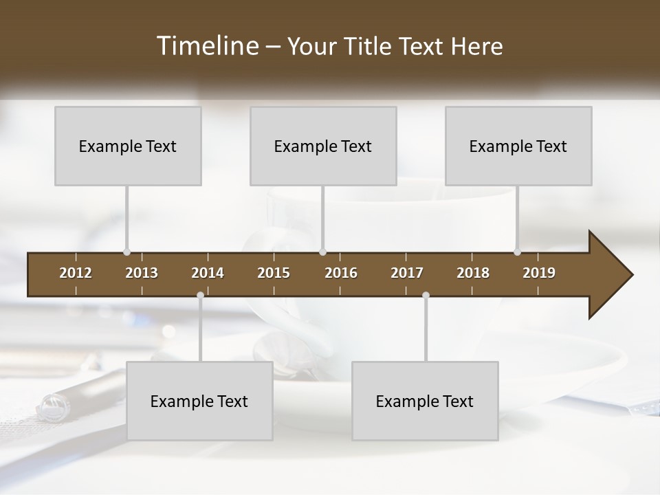 Drink Paper Business PowerPoint Template