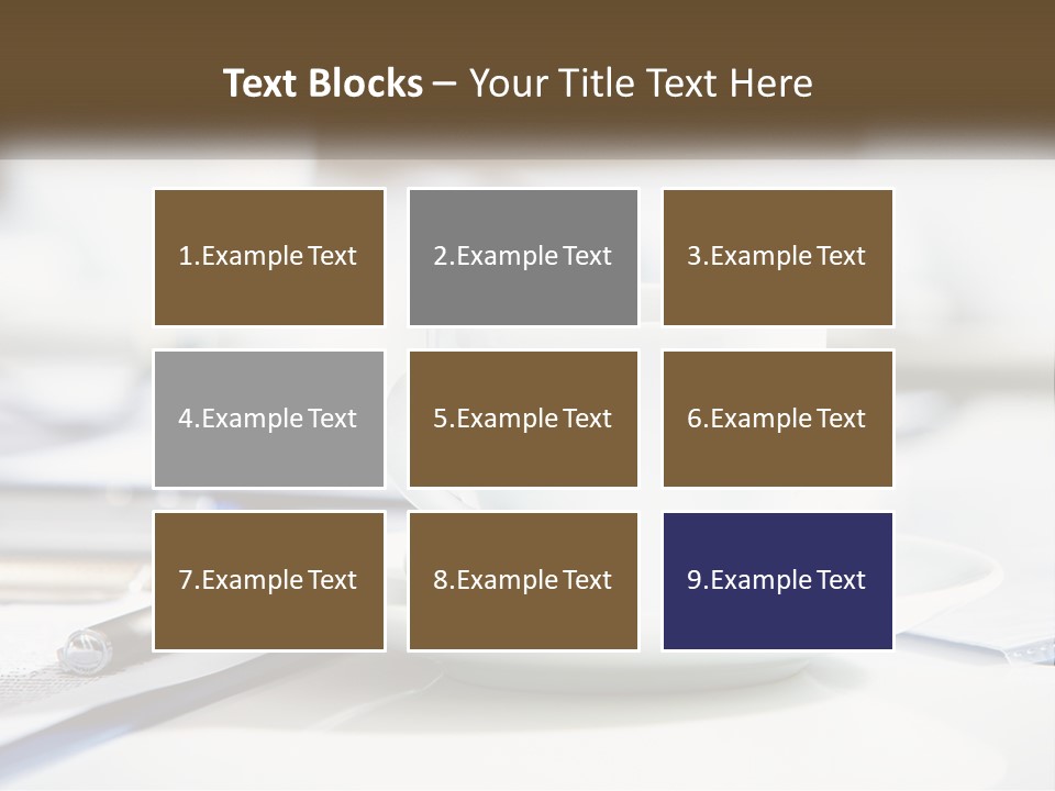 Drink Paper Business PowerPoint Template