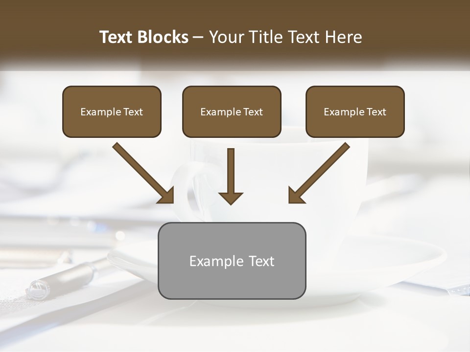 Drink Paper Business PowerPoint Template