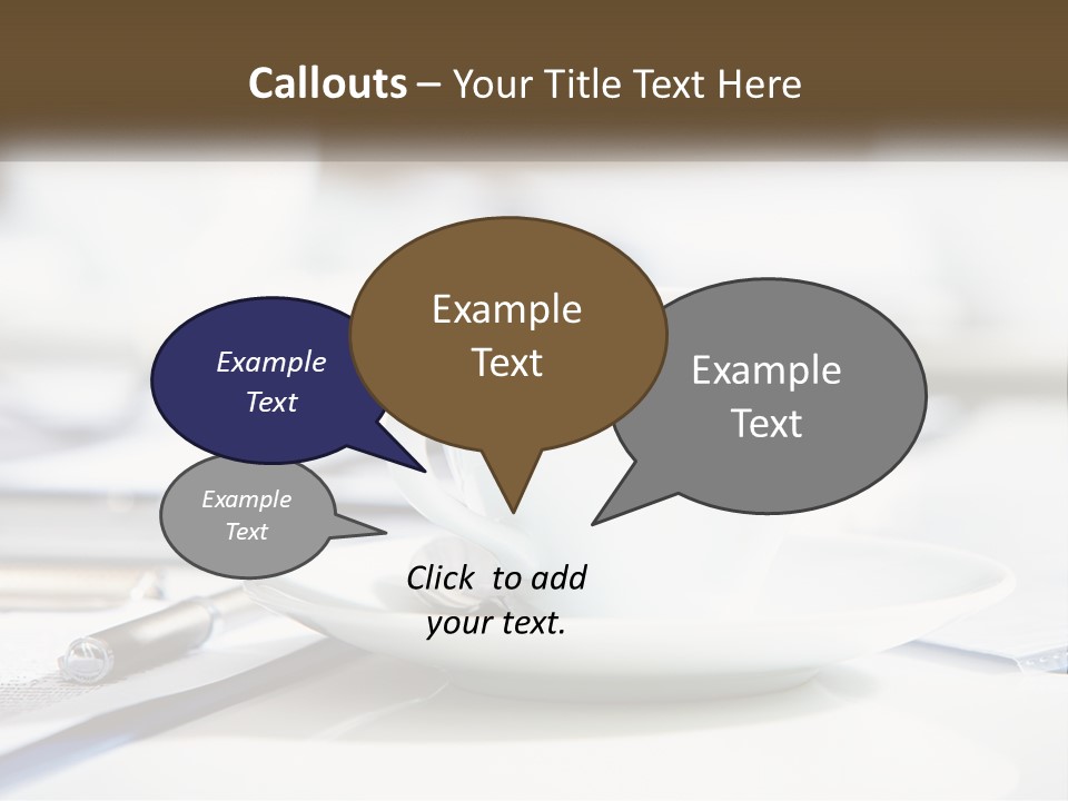 Drink Paper Business PowerPoint Template