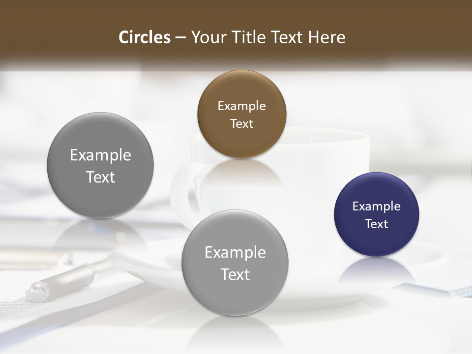 Drink Paper Business PowerPoint Template