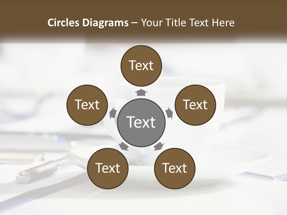 Drink Paper Business PowerPoint Template