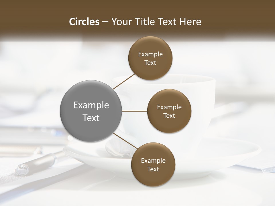 Drink Paper Business PowerPoint Template