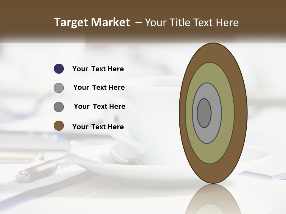 Drink Paper Business PowerPoint Template