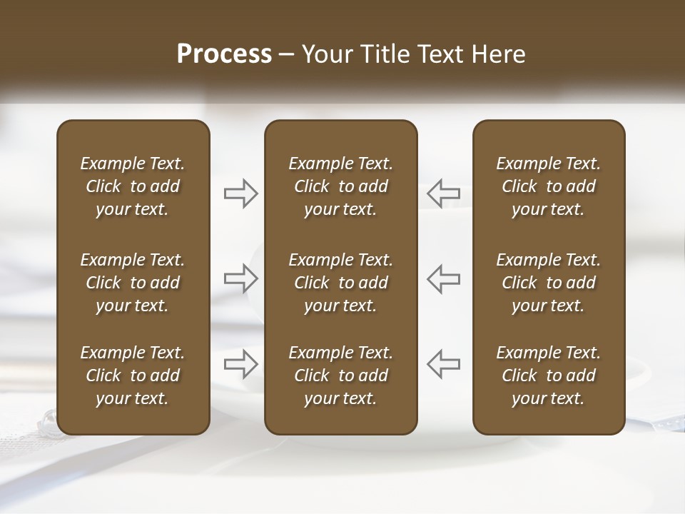 Drink Paper Business PowerPoint Template