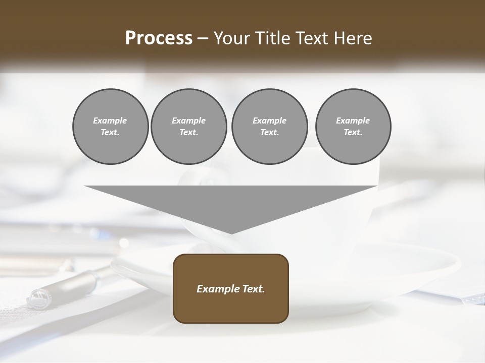 Drink Paper Business PowerPoint Template