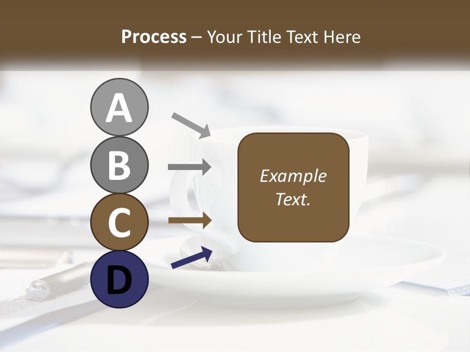 Drink Paper Business PowerPoint Template