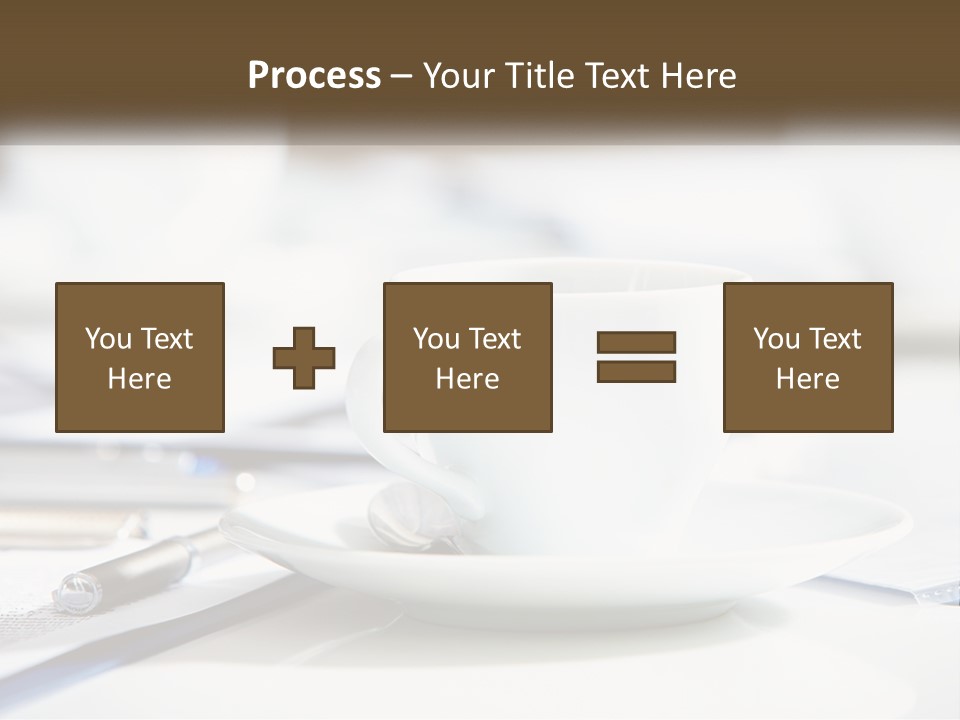 Drink Paper Business PowerPoint Template