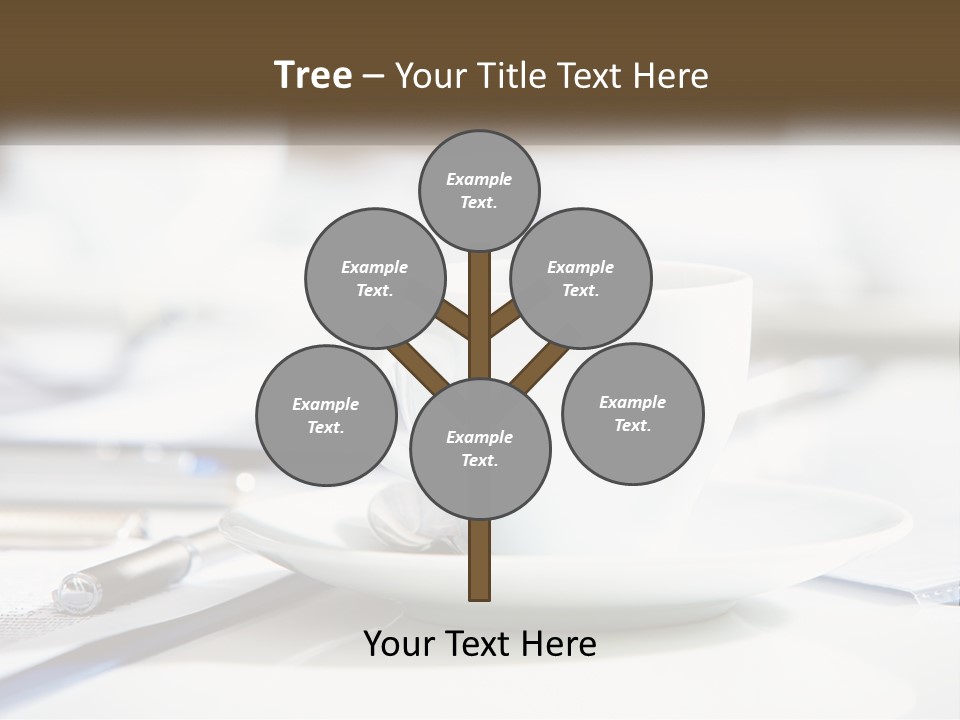 Drink Paper Business PowerPoint Template