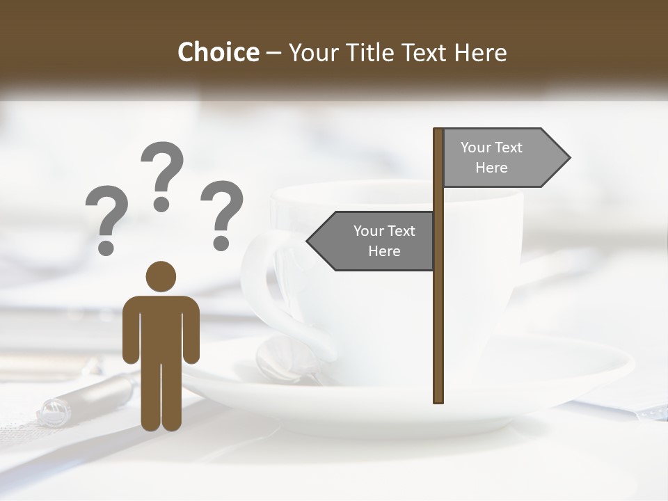 Drink Paper Business PowerPoint Template