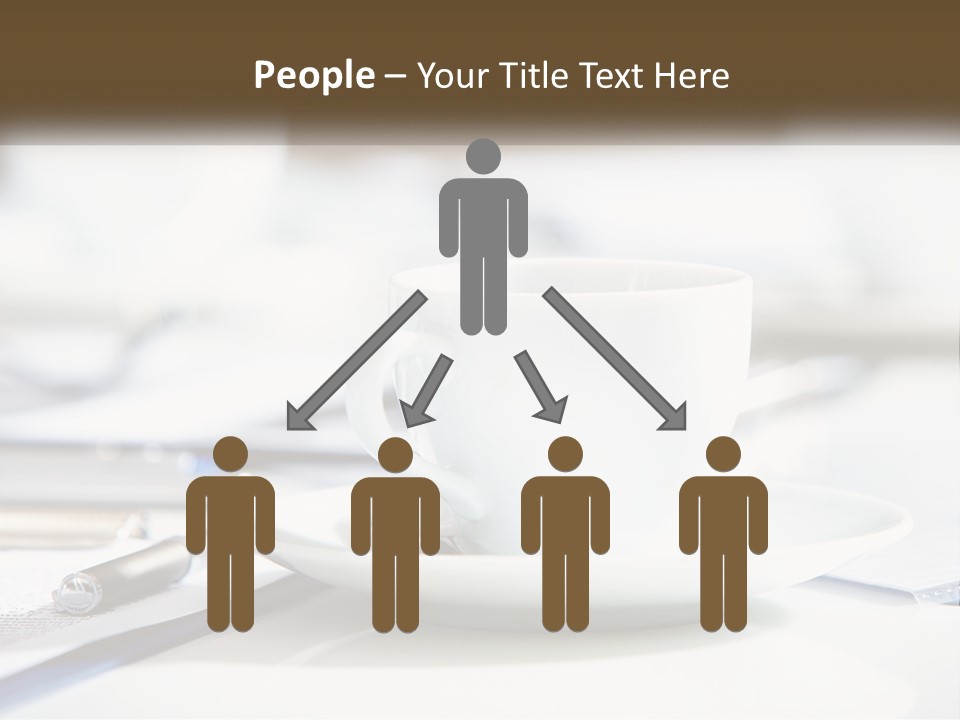 Drink Paper Business PowerPoint Template