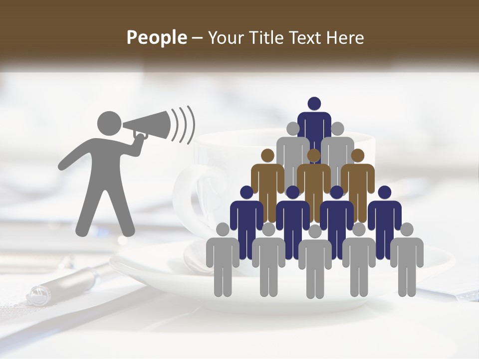 Drink Paper Business PowerPoint Template