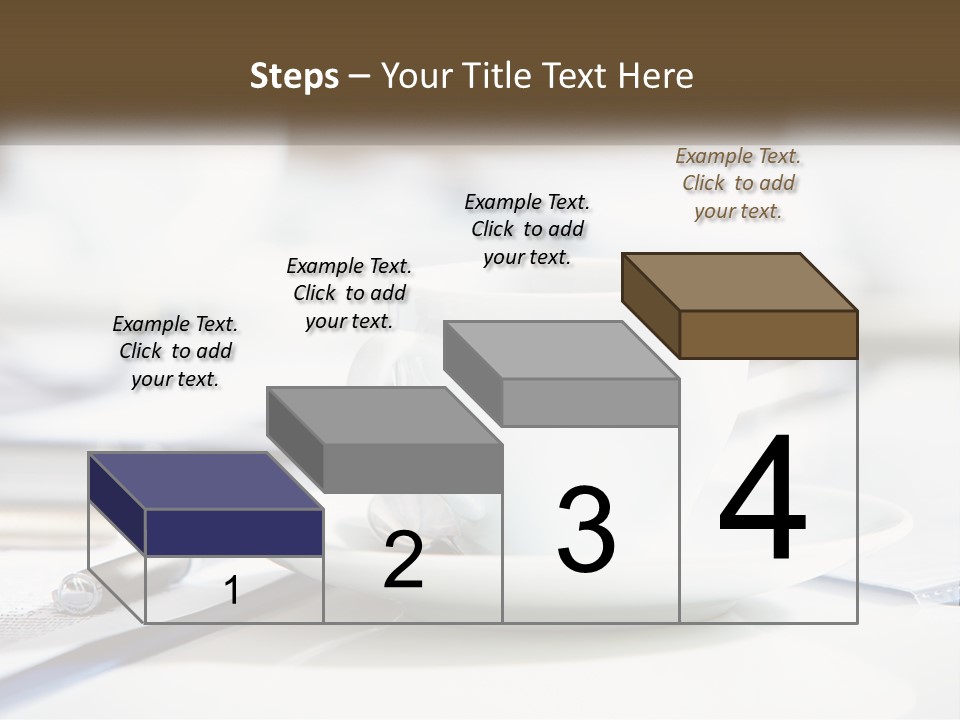 Drink Paper Business PowerPoint Template