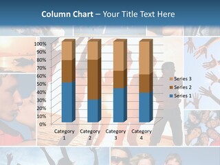 Collage Teen Hands PowerPoint Template