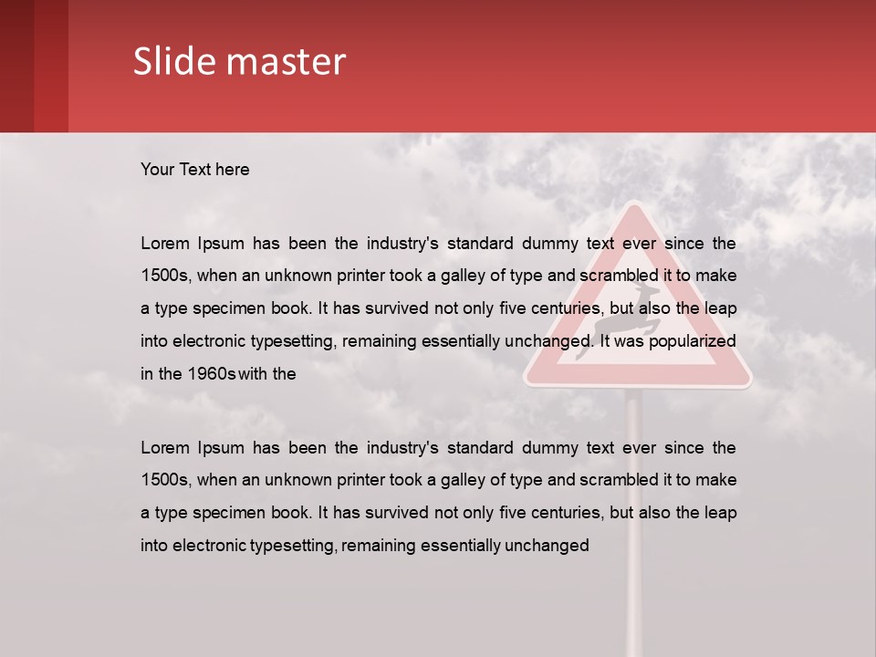 Hart Crossing Trail PowerPoint Template