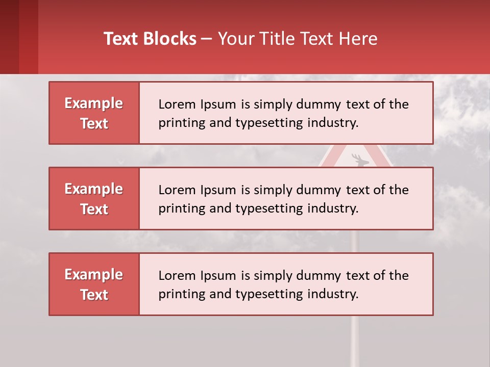 Hart Crossing Trail PowerPoint Template