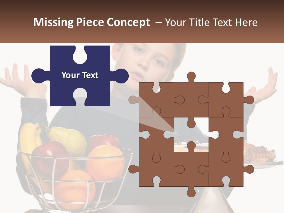 Choice Apple Thinking PowerPoint Template