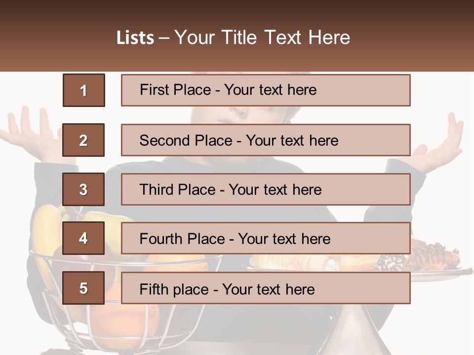 Choice Apple Thinking PowerPoint Template