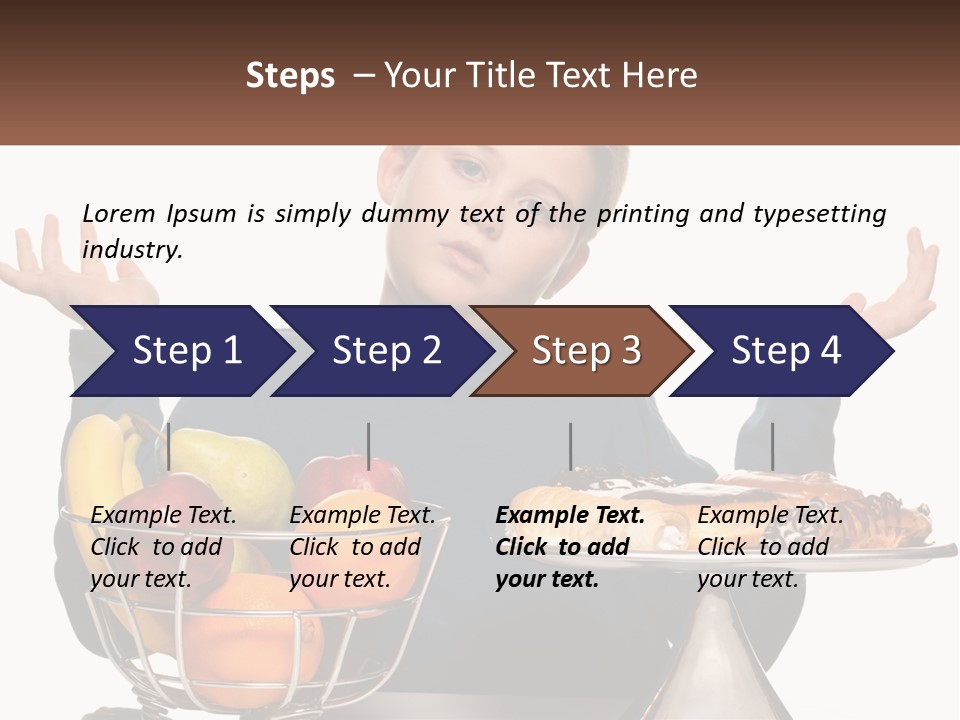 Choice Apple Thinking PowerPoint Template