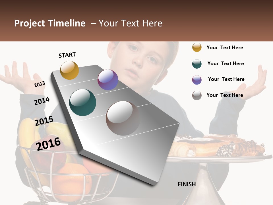 Choice Apple Thinking PowerPoint Template