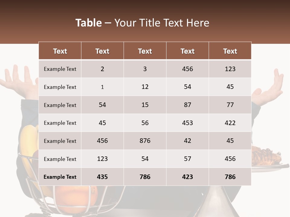 Choice Apple Thinking PowerPoint Template