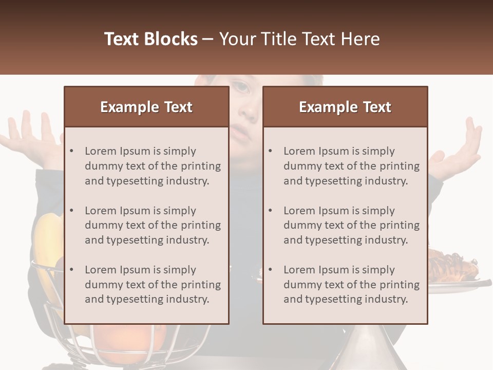 Choice Apple Thinking PowerPoint Template