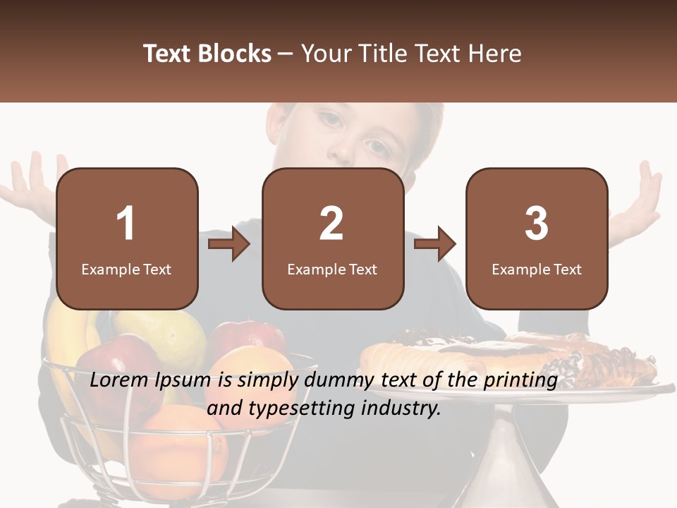 Choice Apple Thinking PowerPoint Template