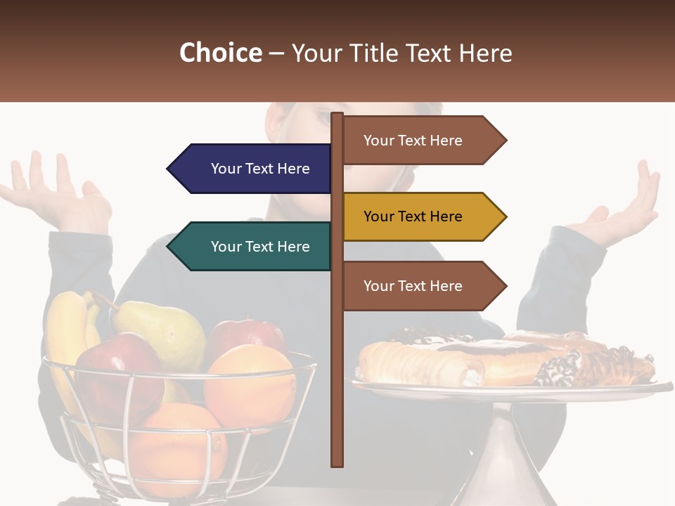 Choice Apple Thinking PowerPoint Template