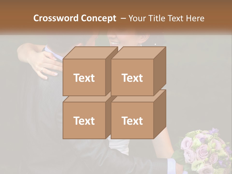 Cheerful Tie Happy PowerPoint Template